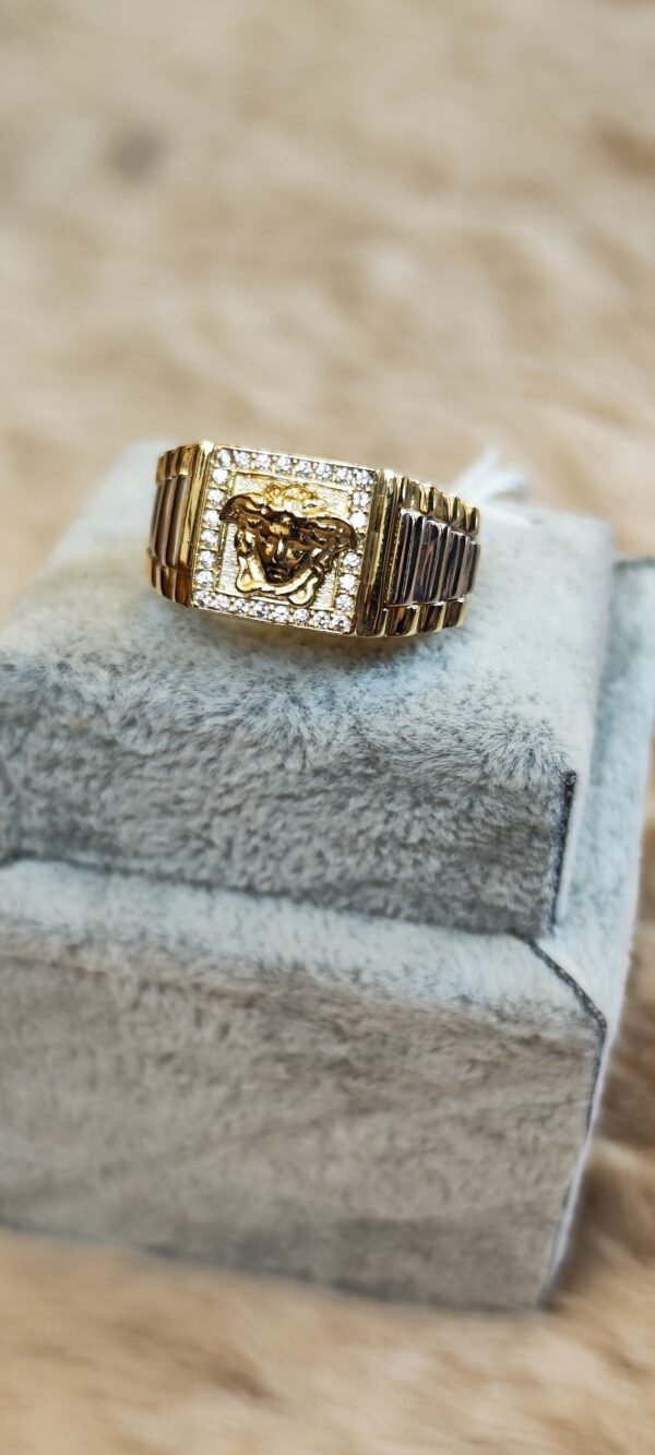 ANILLO HOMBRE ORO 18K