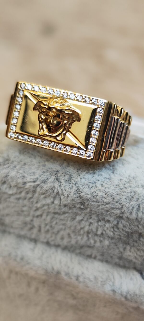 ANILLO HOMBRE ORO 18K
