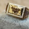 ANILLO HOMBRE ORO 18K