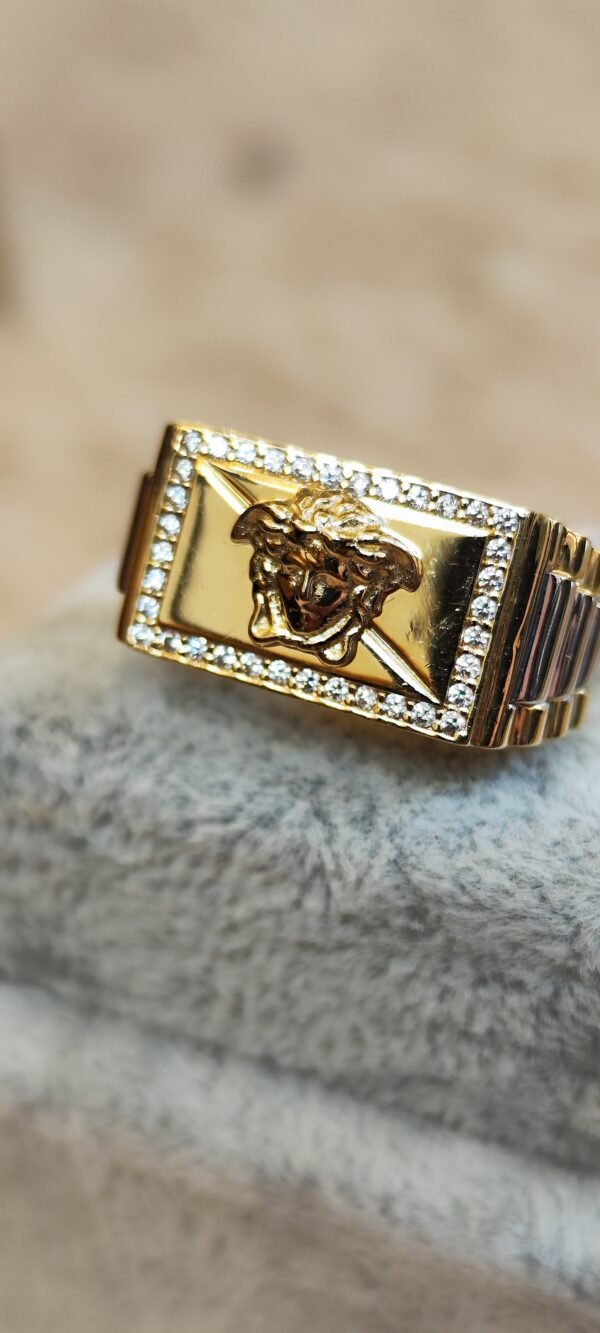 ANILLO HOMBRE ORO 18K