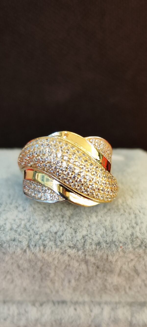 ANILLO MUJER ORO 18K Y BRILLANTES