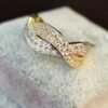 ANILLO MUJER EN ORO 18K Y BRILLANTES