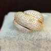 ANILLO MUJER EN ORO 18K CON BRILLANTES