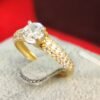 ANILLO SOLITARIO COMPROMISO ORO 18K CON BRILLANTE