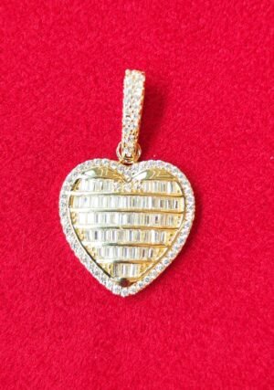 COLGANTE CORAZON ORO 18K