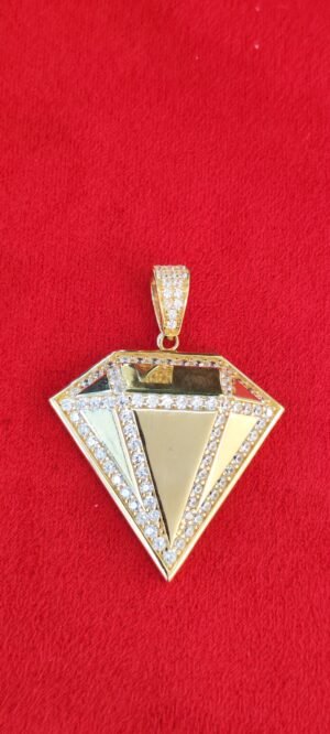 COLGANTE DIAMANTE ORO 18K