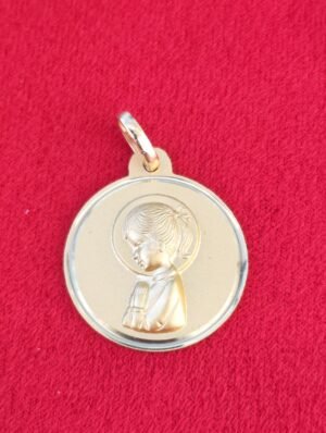 MEDALLA NIÑA ORO 18K