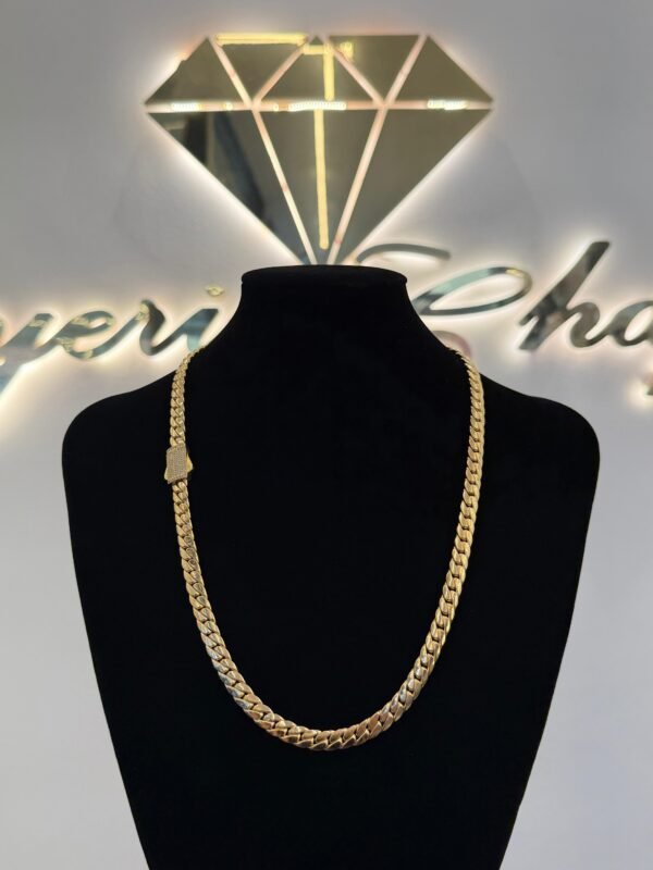 CHOKER 60CM ORO 18K