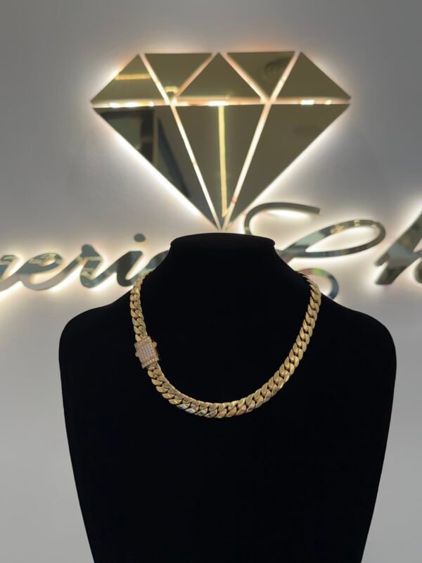 CHOKER 45CM ORO 18K