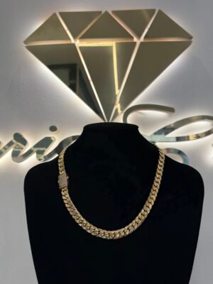 CHOKER 50CM ORO 18K