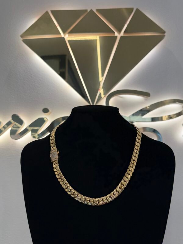CHOKER 50CM ORO 18K