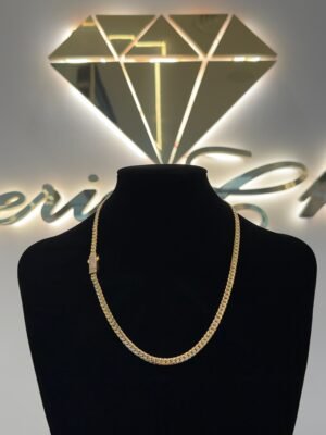 CHOKER 50CM ORO 18K