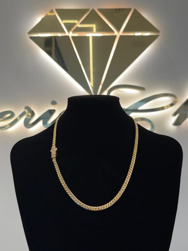 CHOKER 50CM ORO 18K