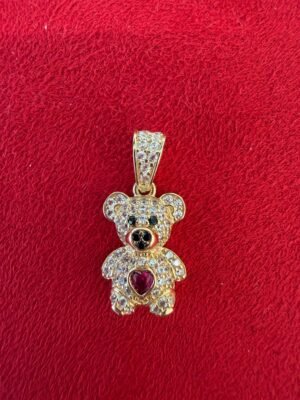 COLGANTE OSO PEQUEÑO ORO 18K