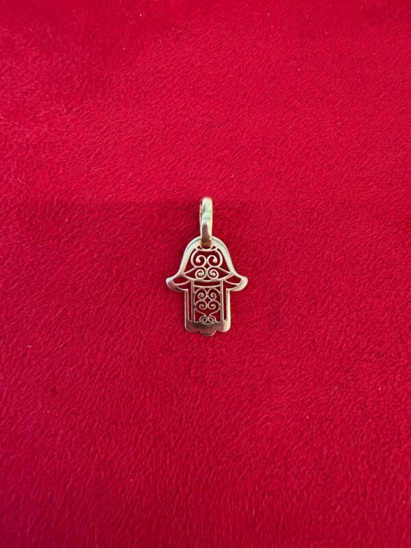 COLGANTE MANO DE FATIMA ORO 18K