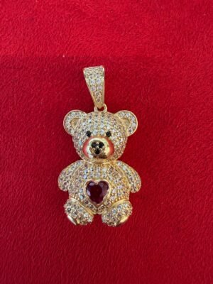 COLGANTE DE OSO GRANDE ORO 18K